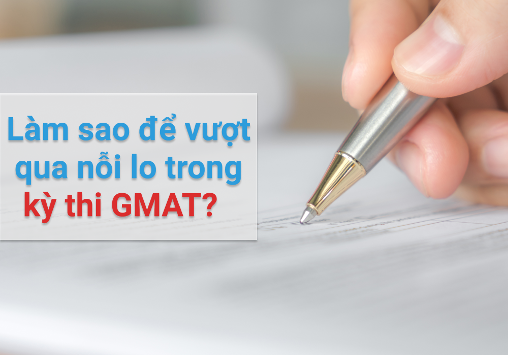 How to deal with GMAT stress?